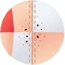 Icon for Dark specks along seams or cracks