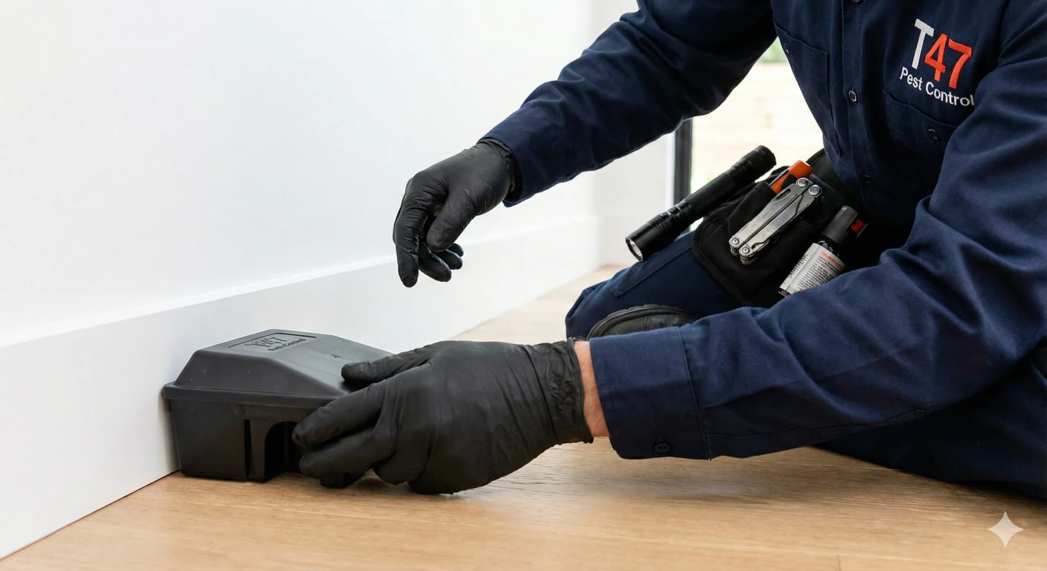 Professional sealing of rodent entry points